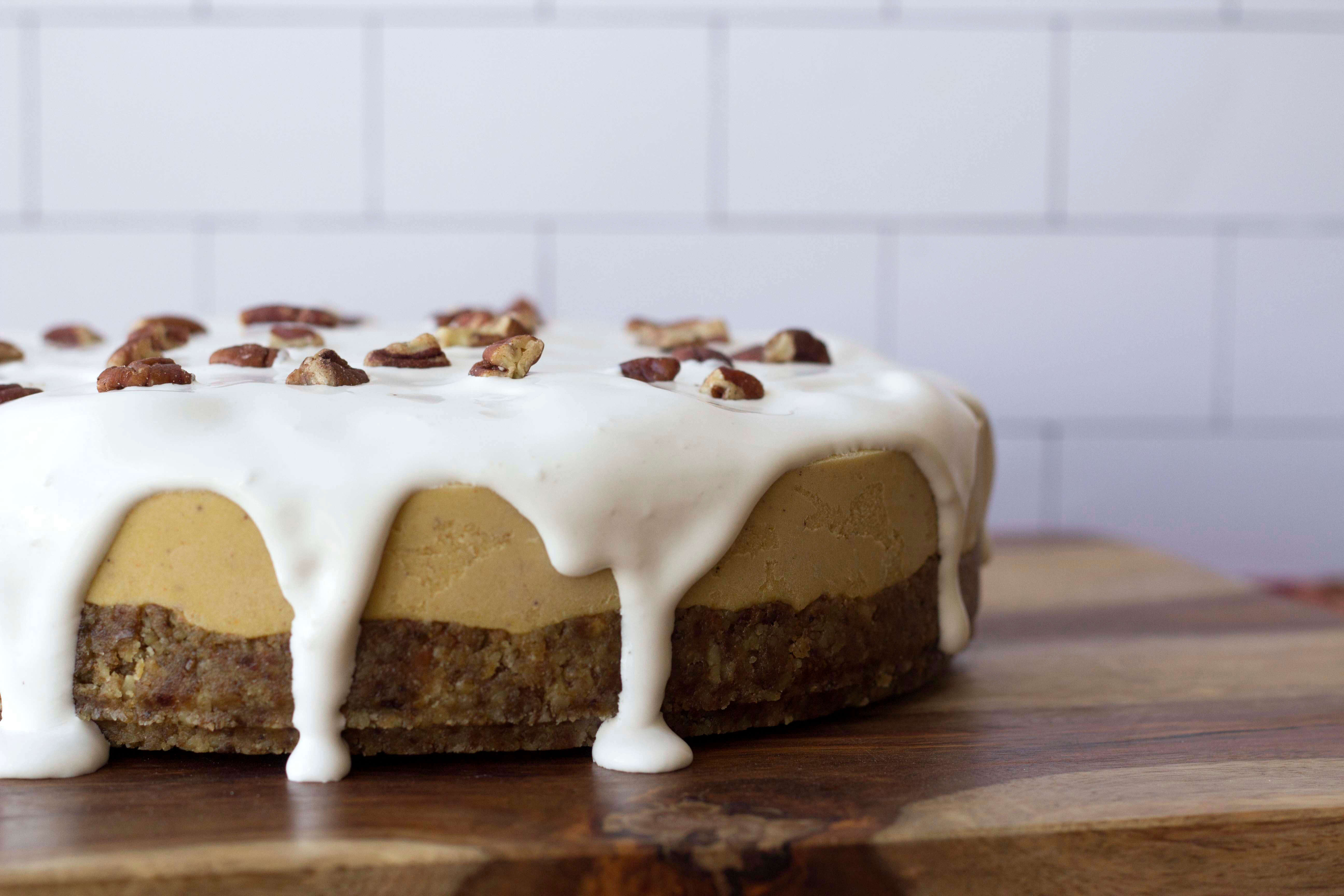 Raw Vegan Pumpkin Cheesecake Natures Fare