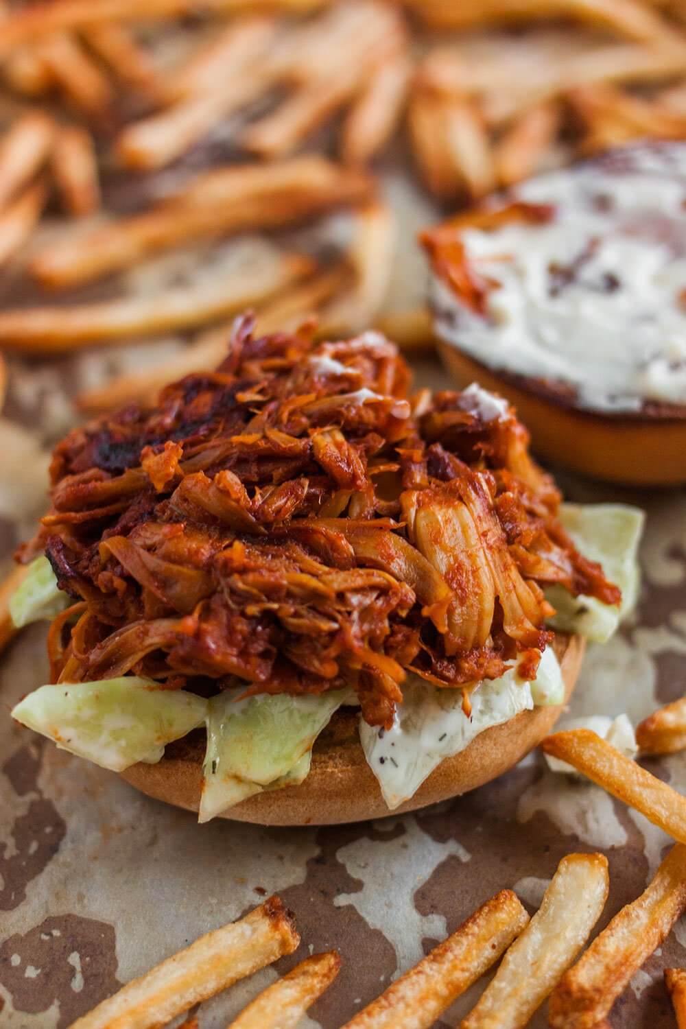 BBQ Jackfruit Pulled "Pork" Natures Fare