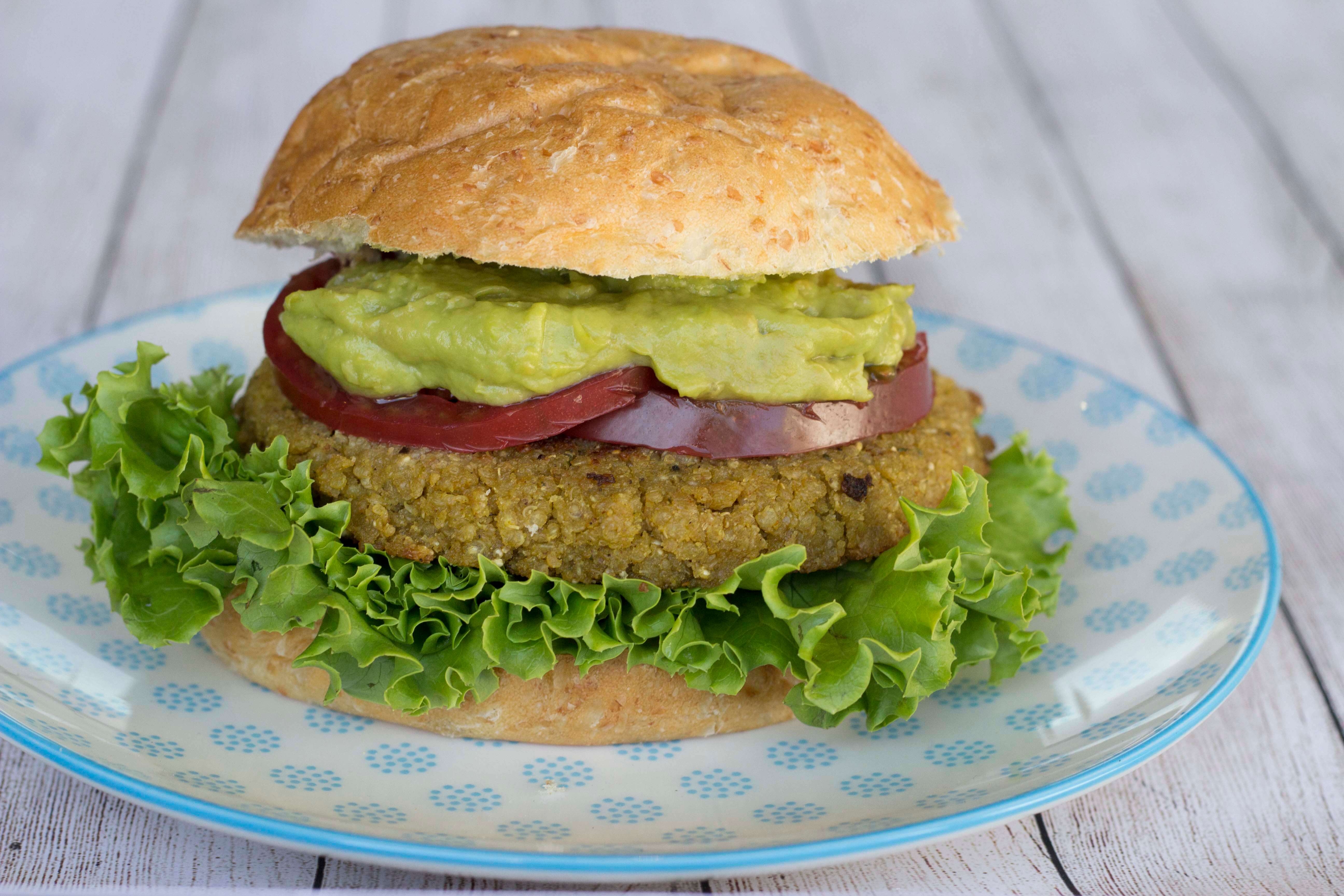 Quinoa Veggie Burger - Natures Fare