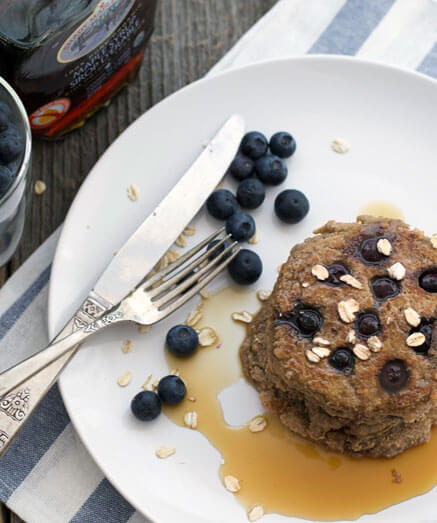 Genuine Health: Blueberry Power Fermented Vegan Protein Pancakes