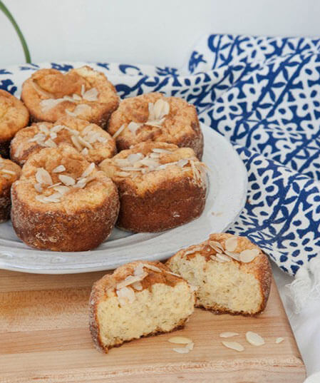 Genuine Health: Greek Morning Almond Muffins