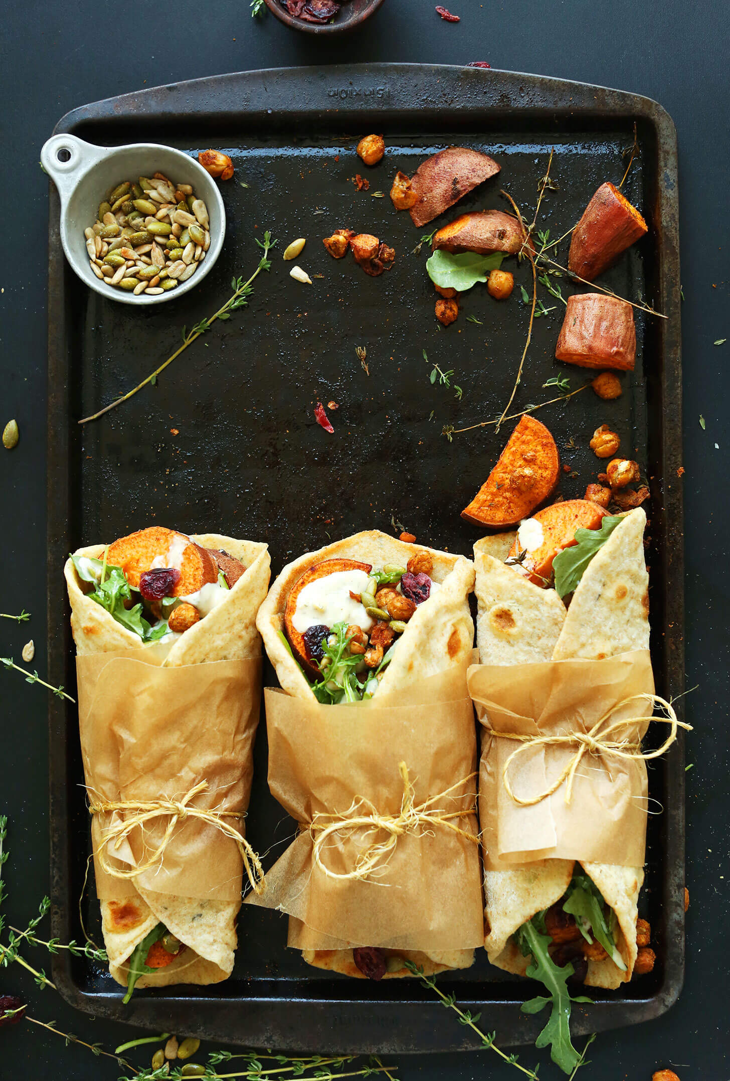 Vegan Thanksgiving Wraps Natures Fare