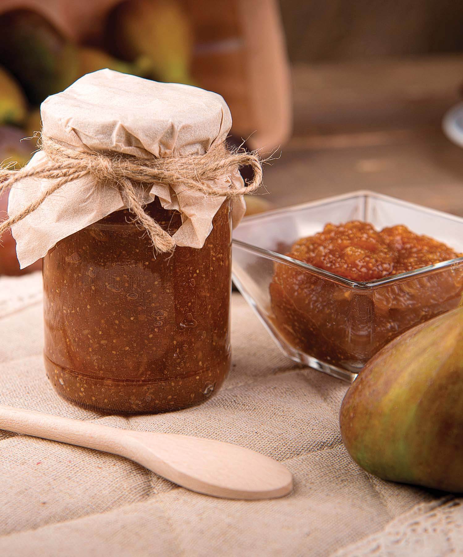 Fig, Caramelized Onion  &#038; Mint Jam