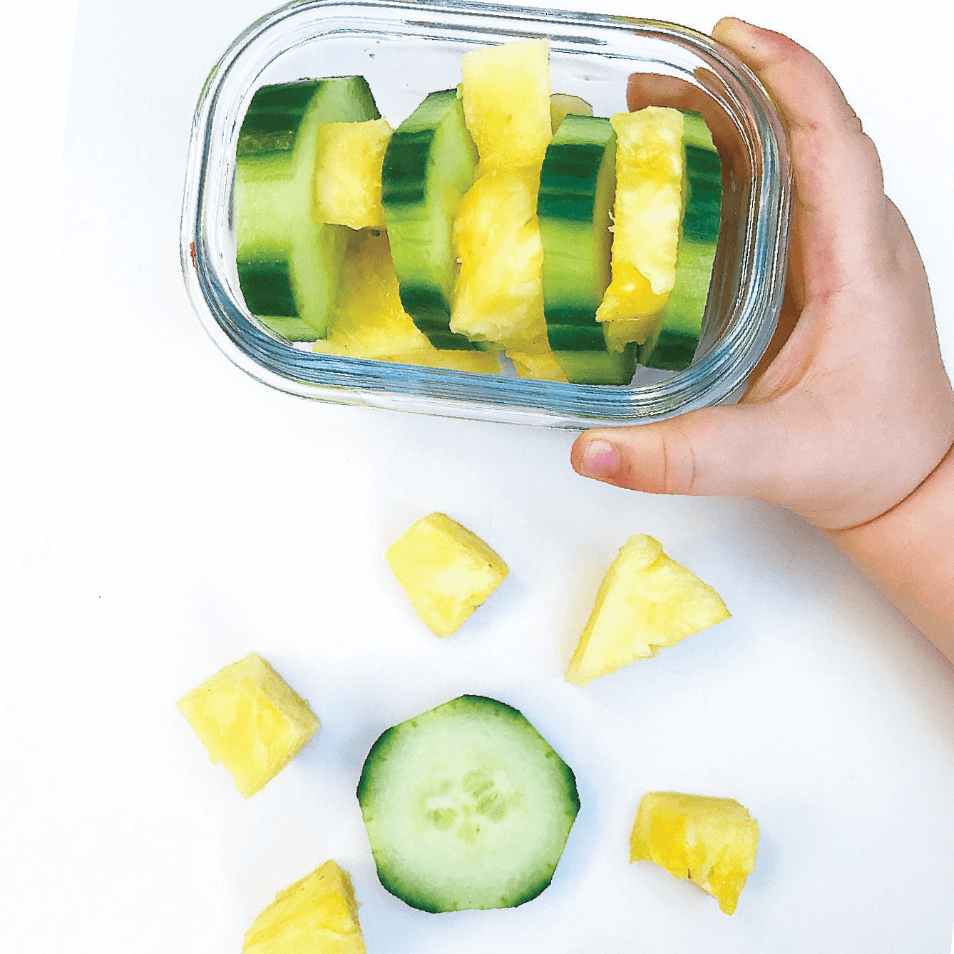 Pineapple-Infused Cucumber