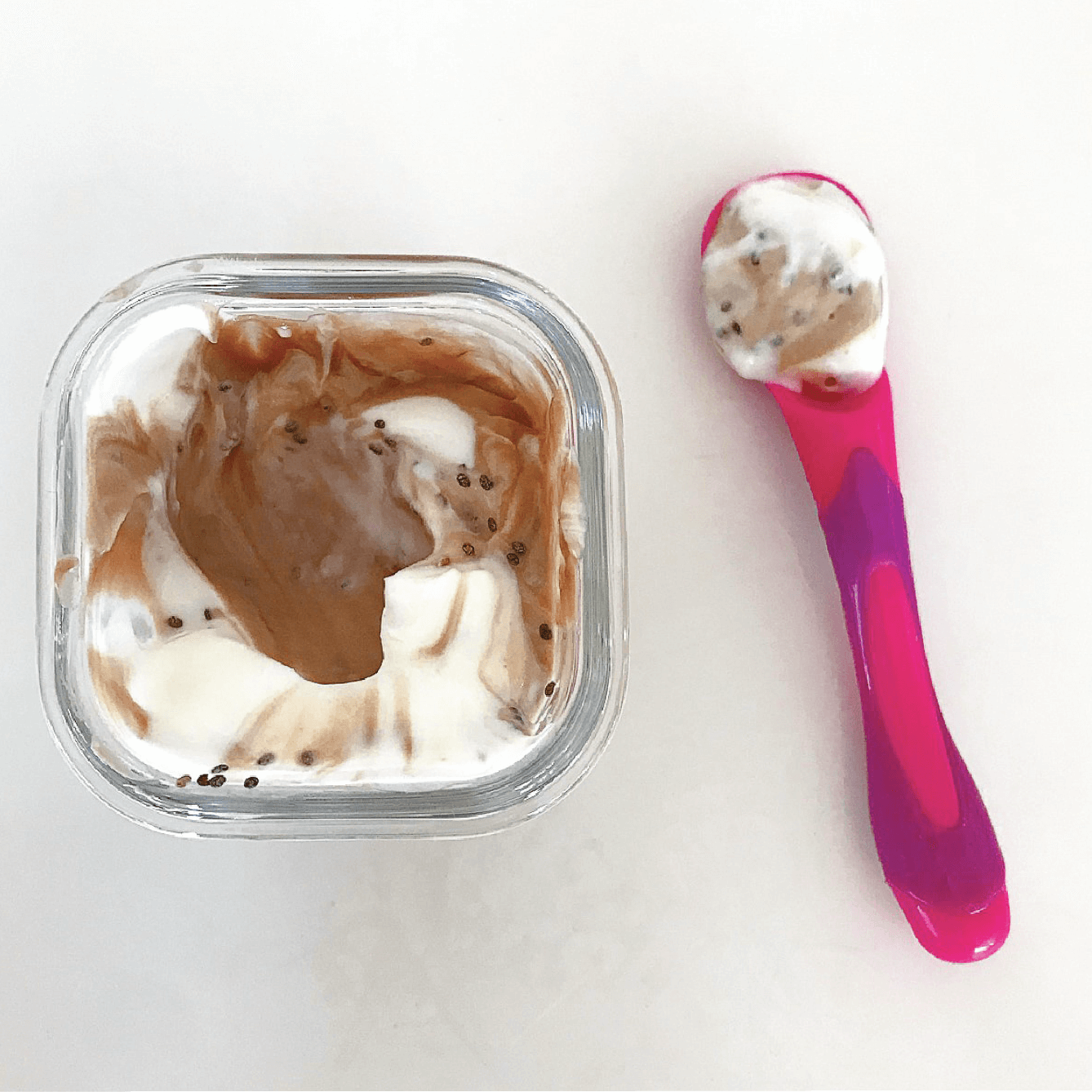 Chia- Chocolate Coconut Yogurt