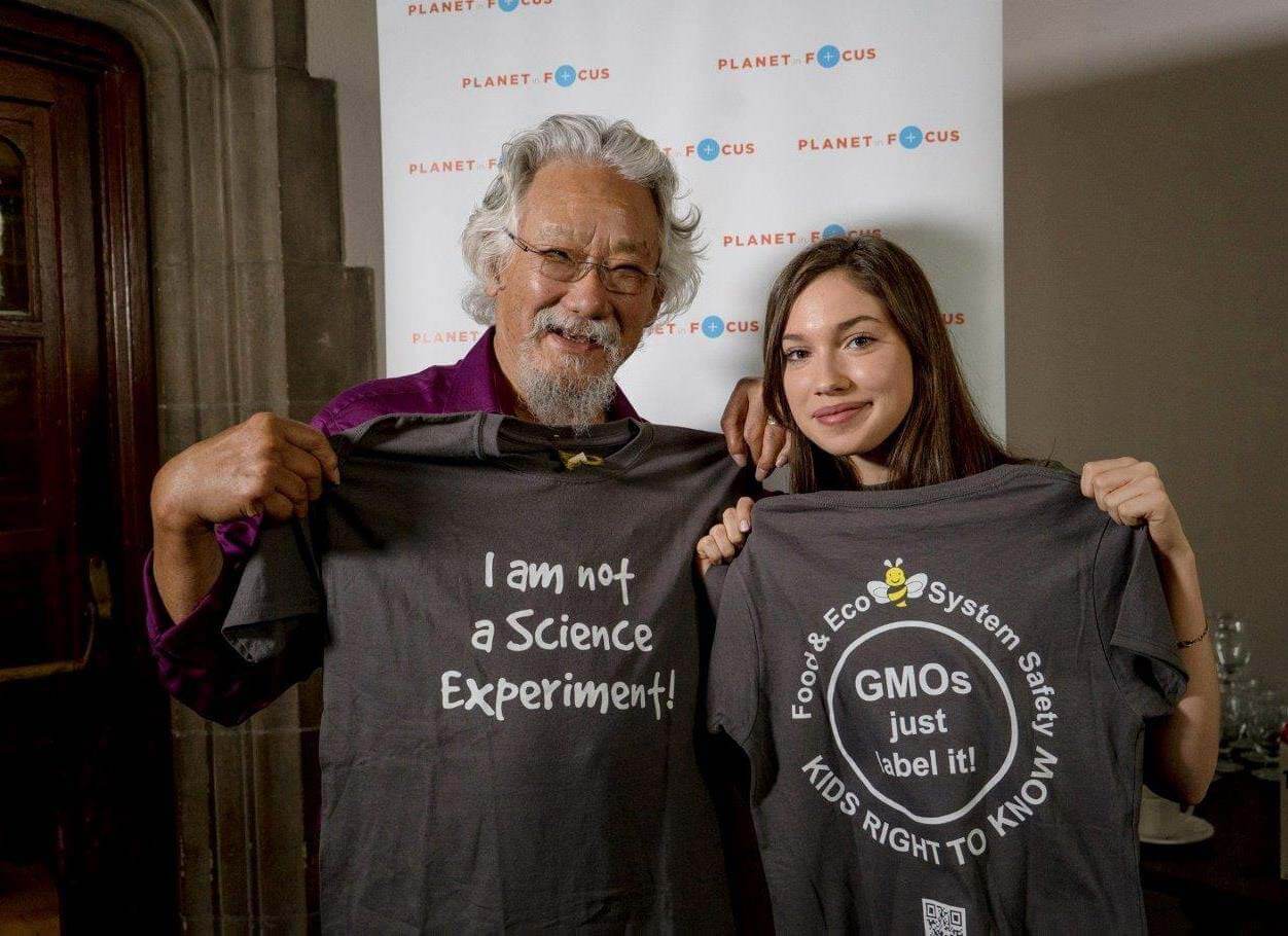 David Suzuki and Rachel