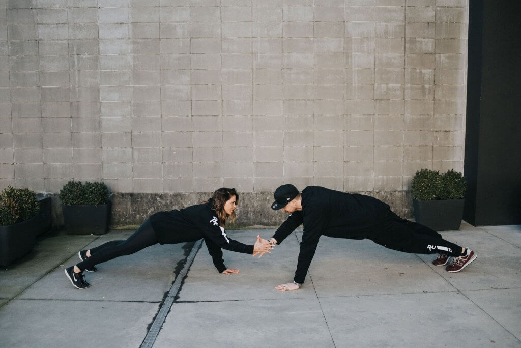 Partner Push Ups