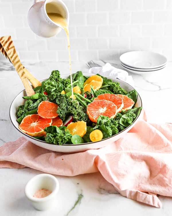 Kale and Grapefruit Bounty Salad 