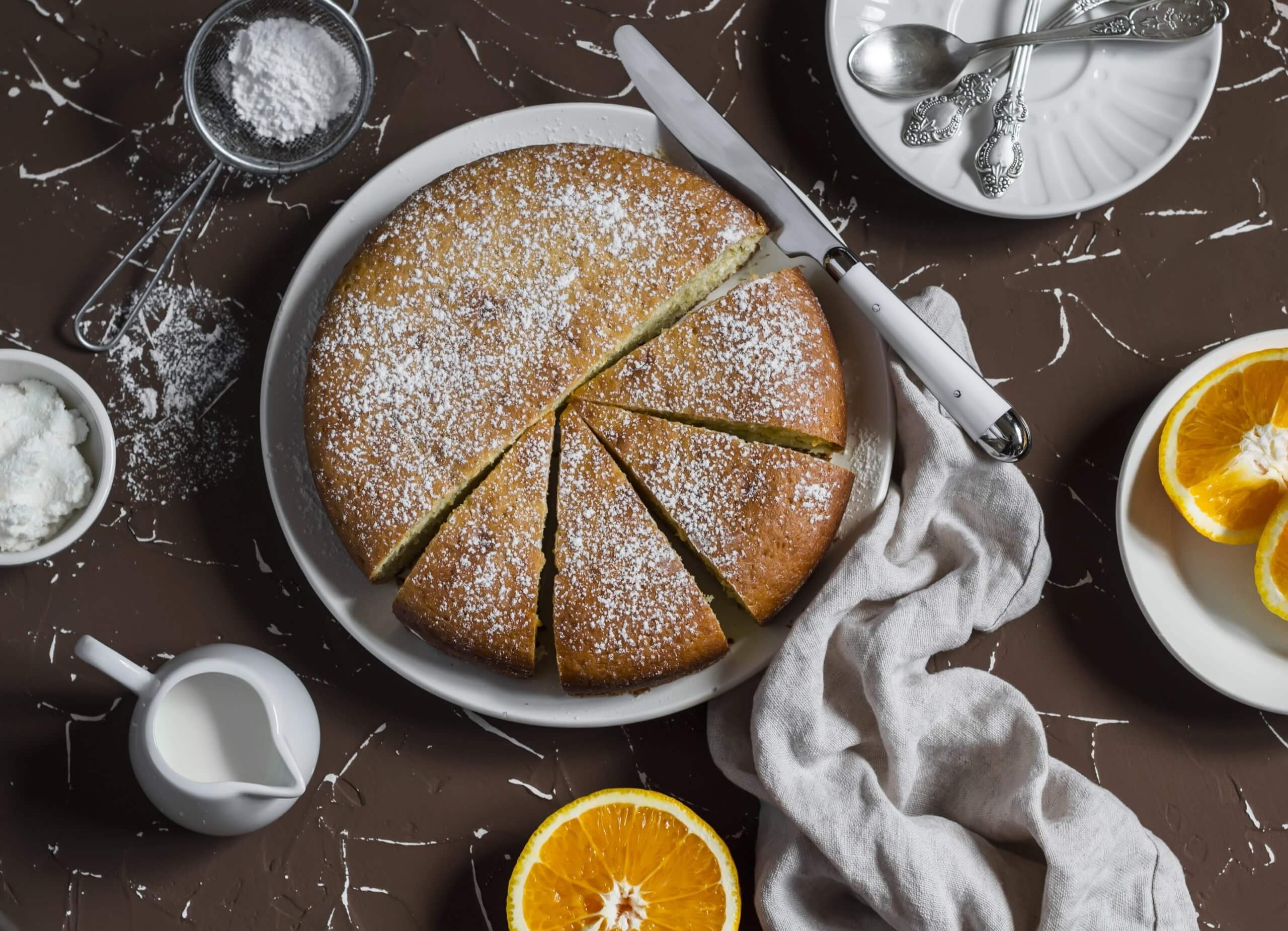Famous Olive Oil Cake - Natures Fare