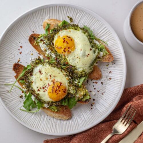 Pesto Eggs