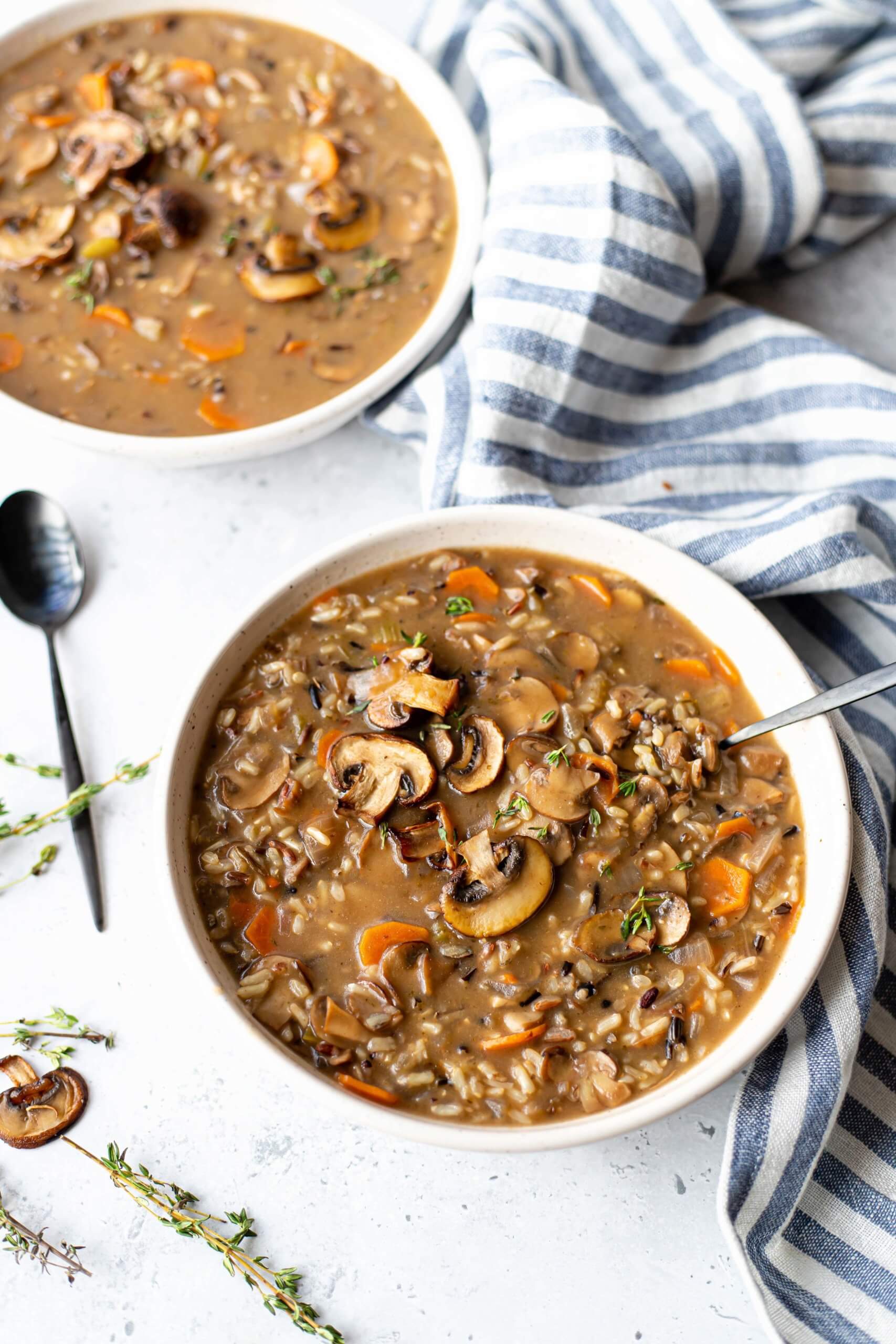 Wild Rice Mushroom Soup - Natures Fare