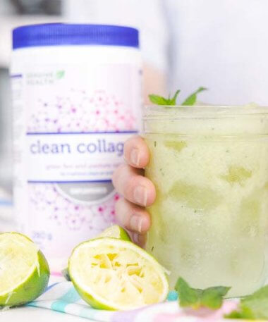 Avocado Lime Refresher with Collagen