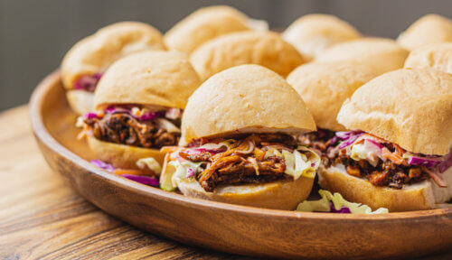 Pulled Mushroom Sliders