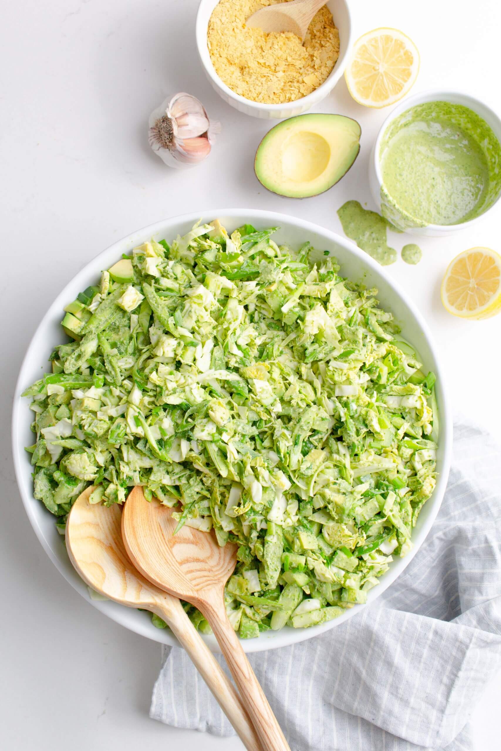 Green Goddess Salad Natures Fare