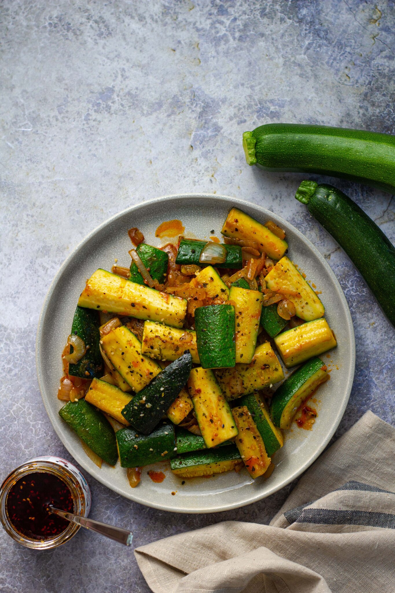 Miso Chili Zucchini Natures Fare