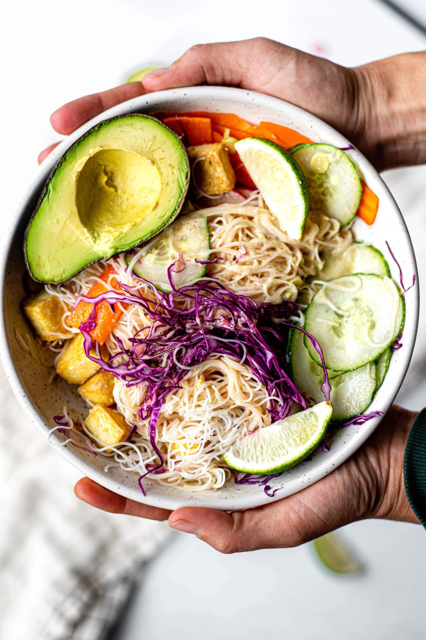 Spring Roll Salad Bowl Natures Fare