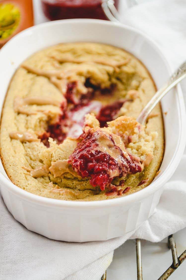 PB & J Baked Oats - Natures Fare