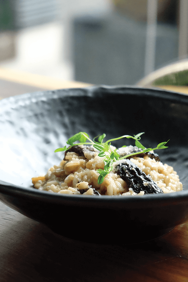 Morel Mushroom Risotto Natures Fare