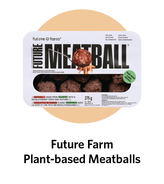 plant-based meatballs