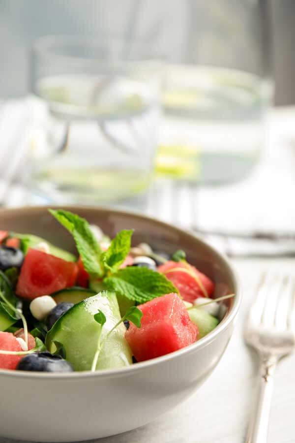 Refreshing Watermelon Salad - Natures Fare