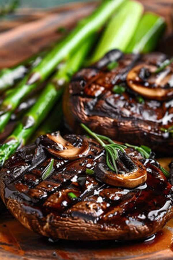 Grilled Portobello Steaks Natures Fare